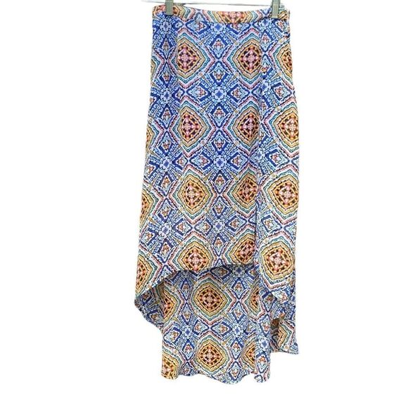 Patrons Of Peace High Low Boho Skirt Aztec Size Small - Picture 1 of 6